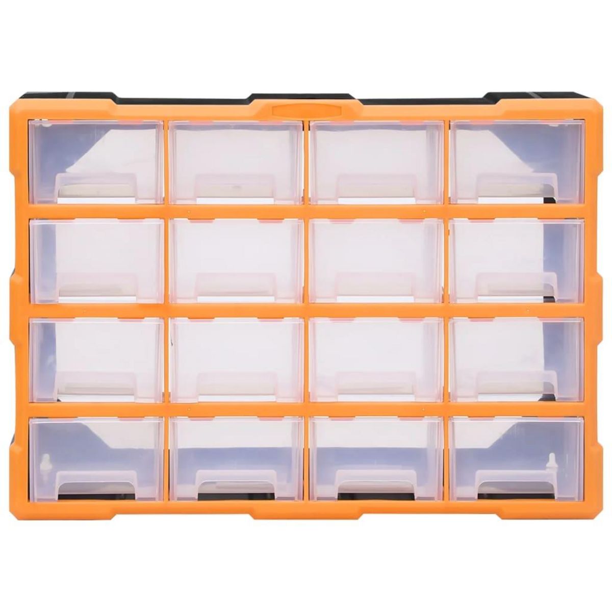 VIDAXL Organisateur multi-tiroirs avec 16 tiroirs centraux 52x16x37 cm