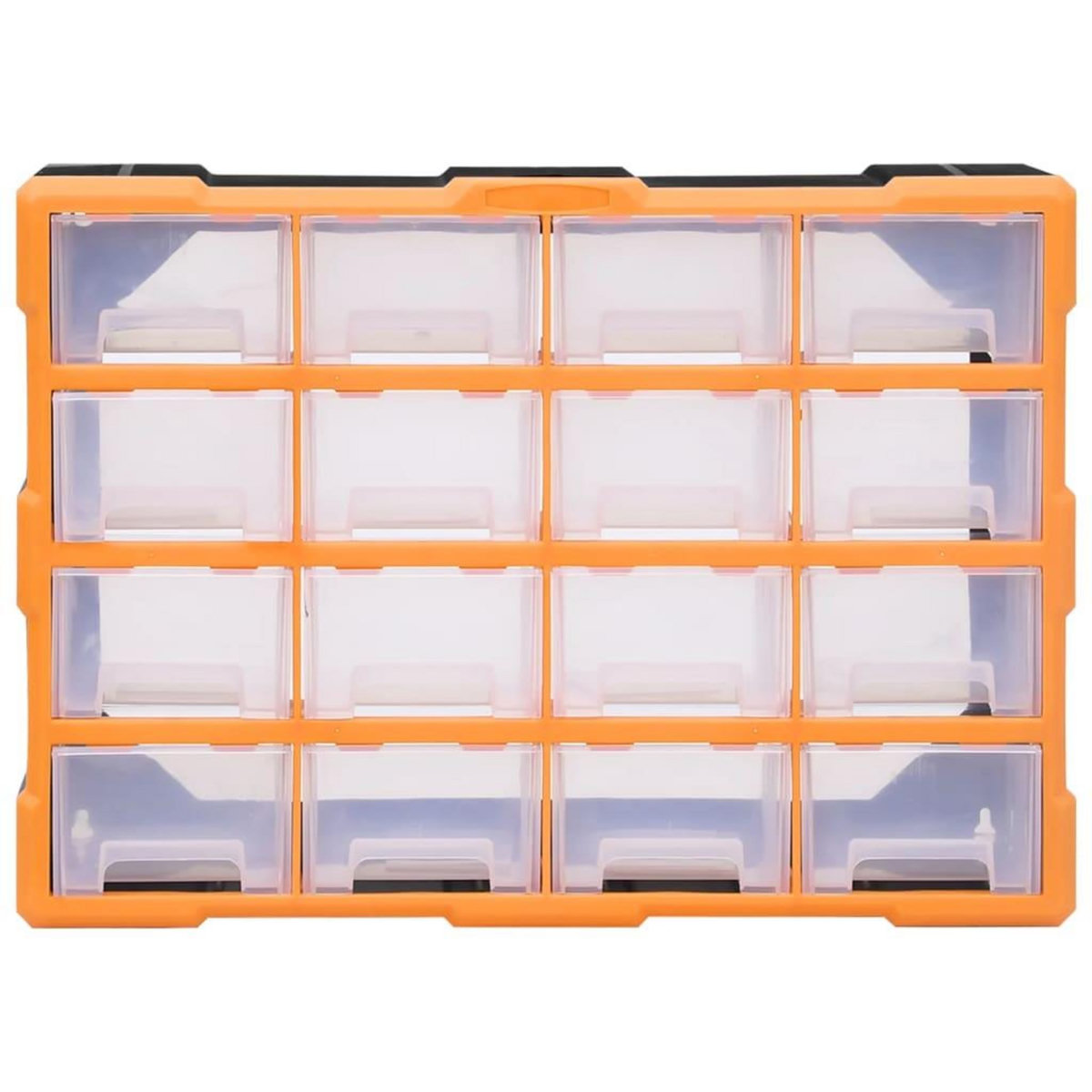 VIDAXL Organisateur multi-tiroirs avec 16 tiroirs centraux 52x16x37 cm