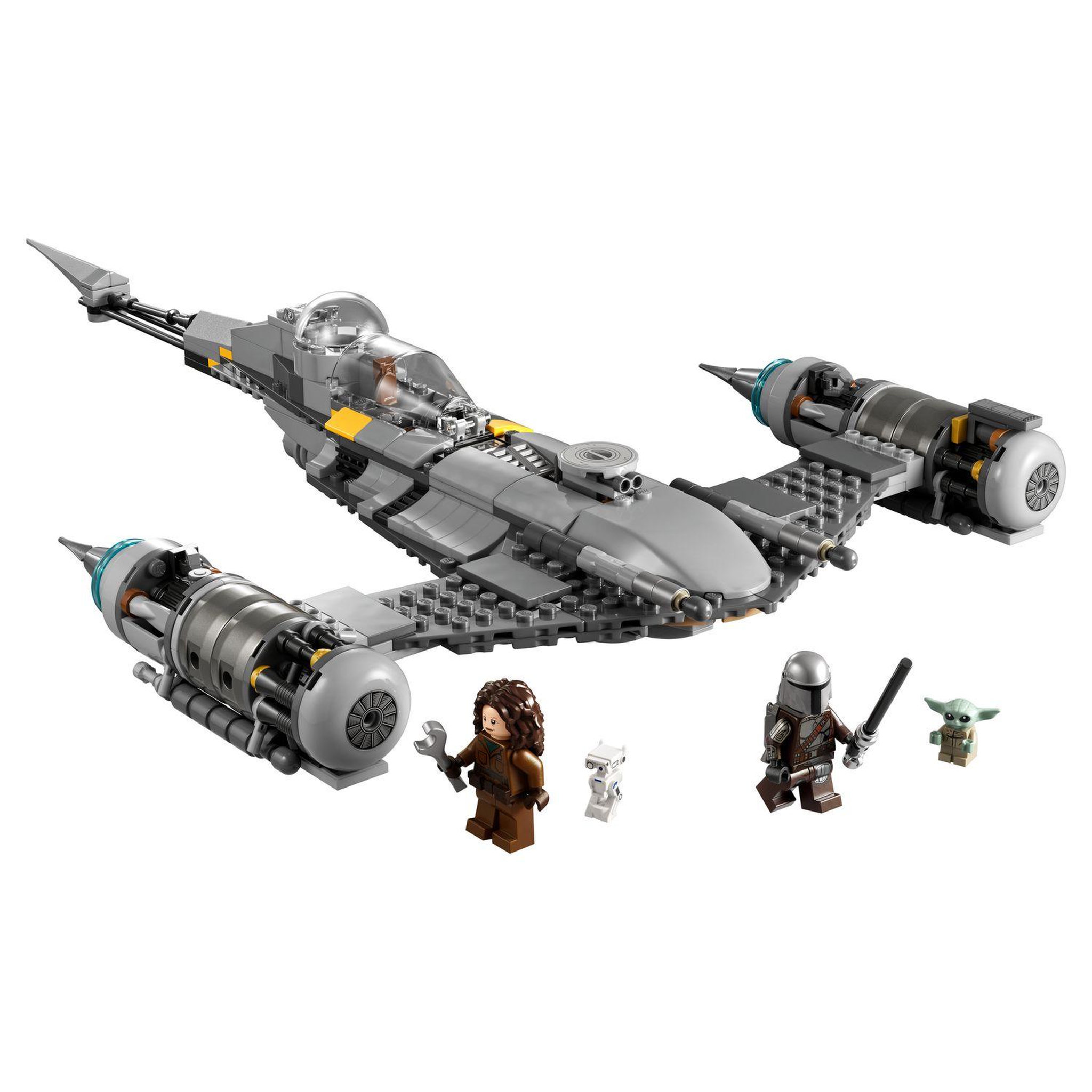 Voir la diapositive 3 : LEGO Star Wars 75325 Le Chasseur N-1 Mandalorien 