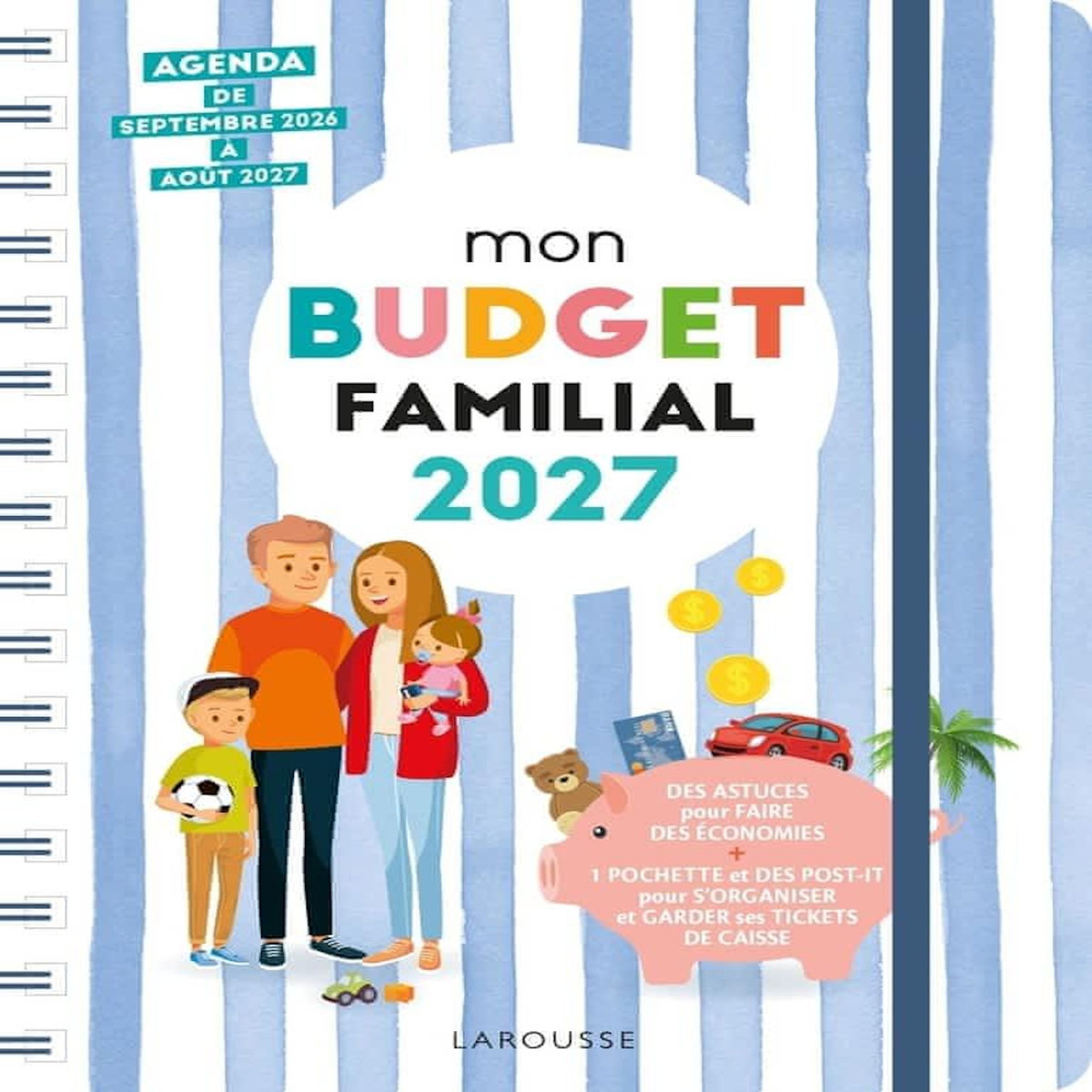 MON AGENDA BUDGET FAMILIAL. DE SEPTEMBRE 2026 A AOUT 2027, Jeuge-Maynart Isabelle