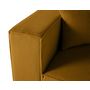 Voir la diapositive 4 : LISA DESIGN Arty - module d'assise gauche - en velours côtelé