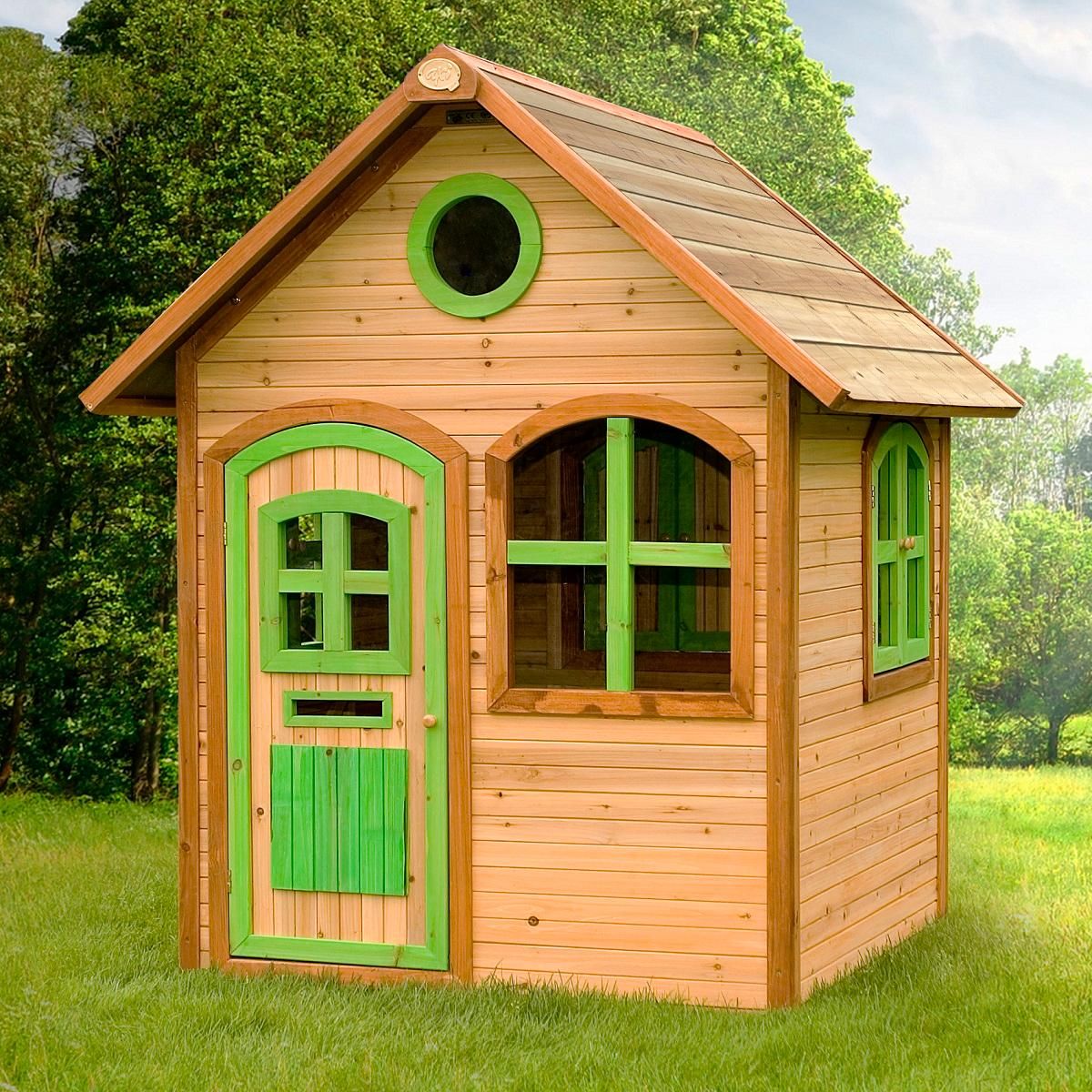 PRAGMA Cabane de jardin pour enfant - Bois - H1.74m - Julia
