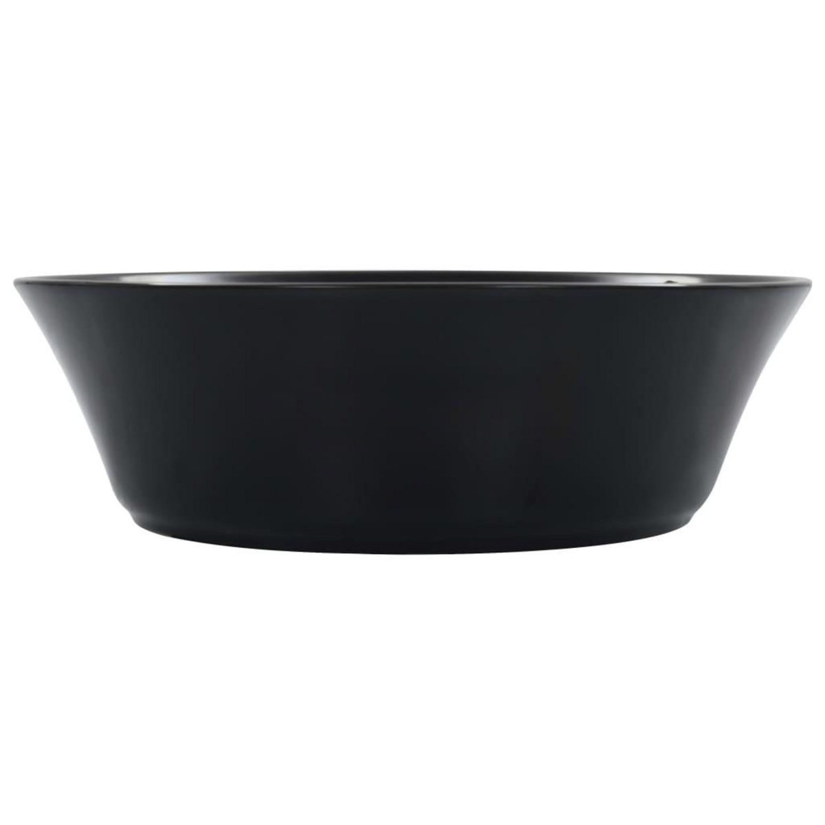 VIDAXL Lavabo 41x12,5 cm Ceramique Noir