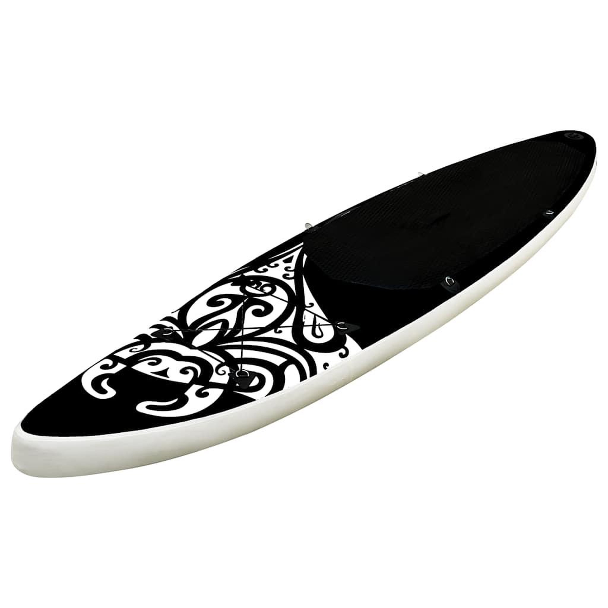Voir la diapositive 2 : VIDAXL Ensemble de planche SUP gonflable 305x76x15 cm noir