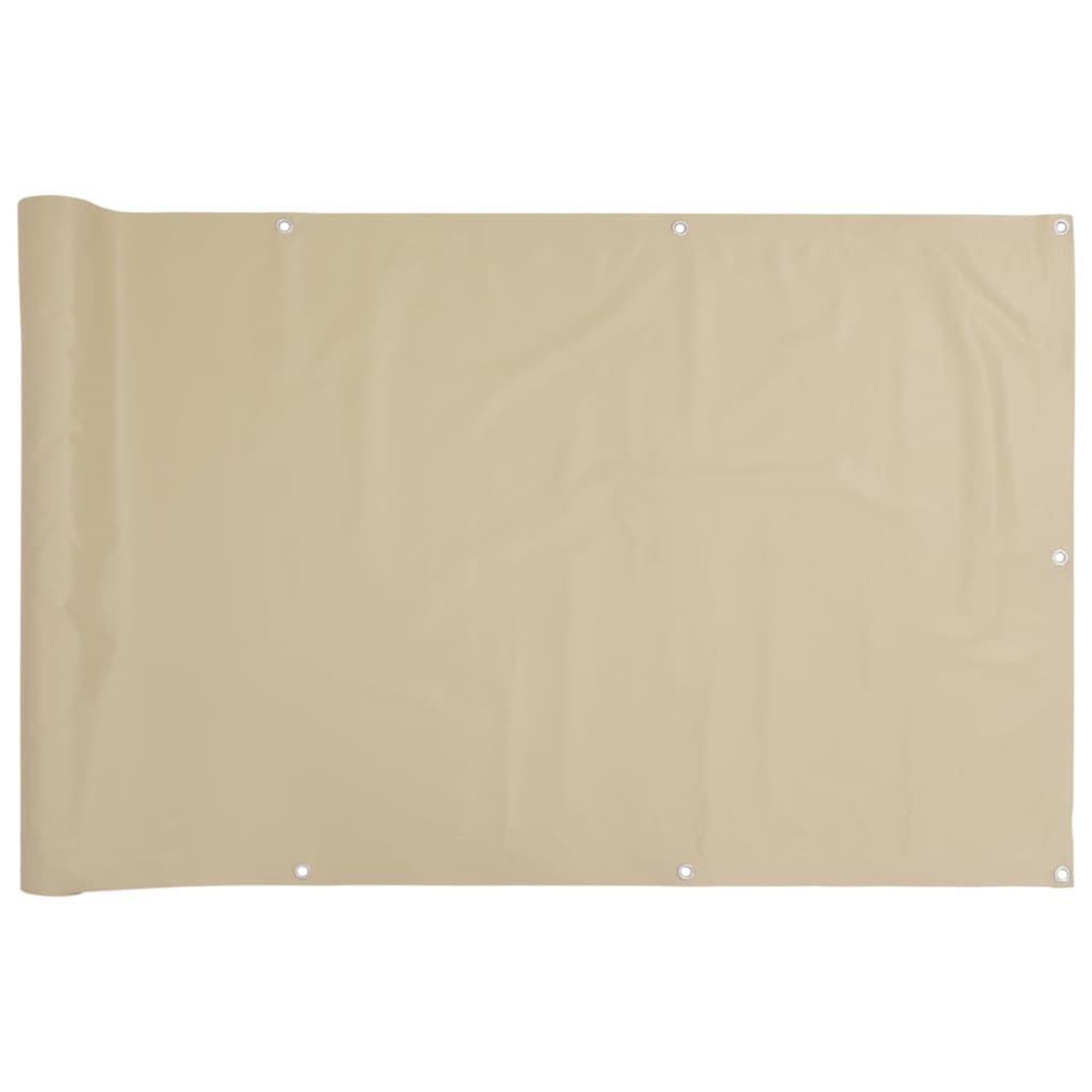 Voir la diapositive 2 : VIDAXL Ecran de balcon Beige 120x600 cm Tissu Oxford
