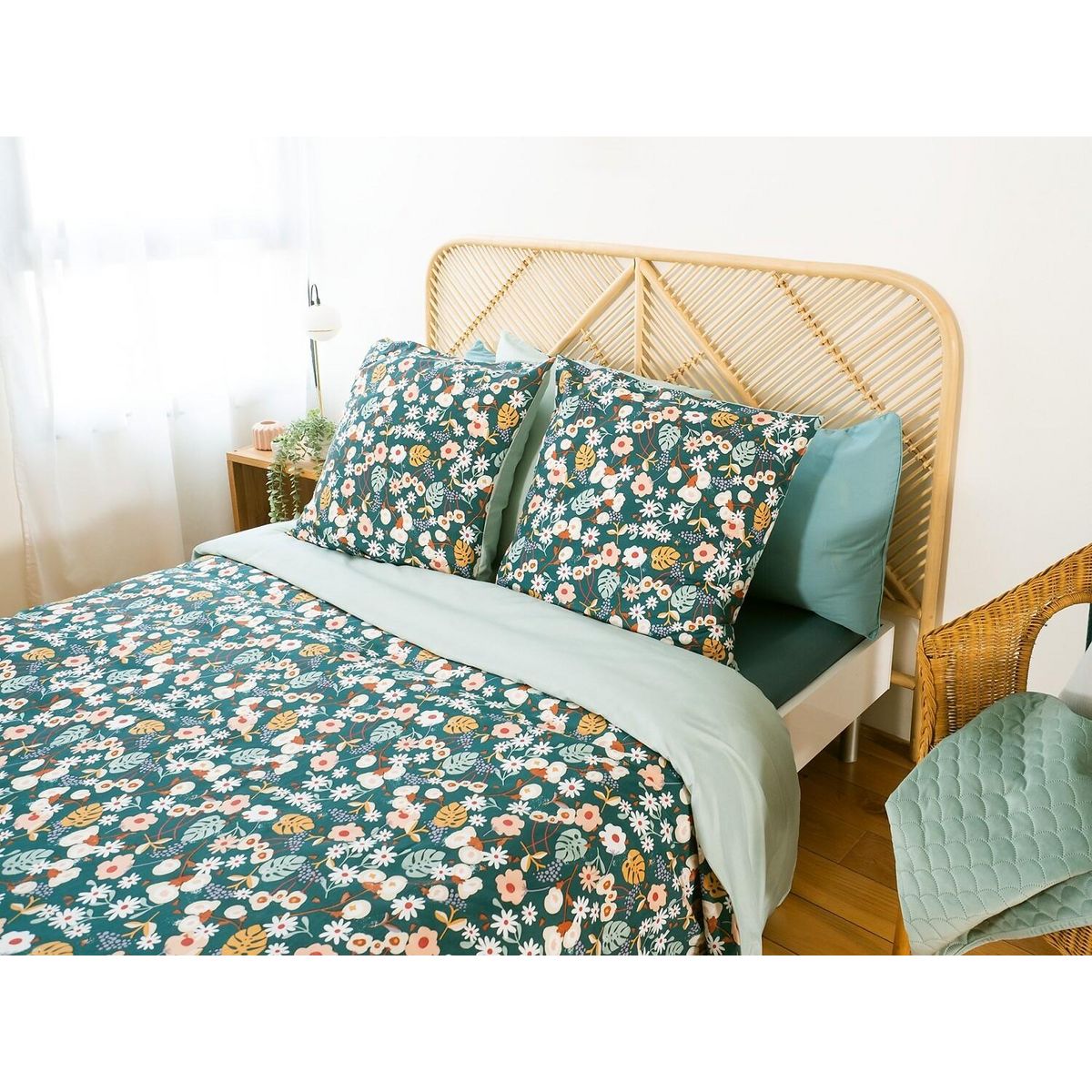 Home collection Parure Housse De Couette 100% Microfibre 72gsm Cueillette