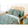 Voir la diapositive 3 : Home collection Parure Housse De Couette 100% Microfibre 72gsm Cueillette