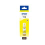 Voir la diapositive 2 : Epson Cartouche d'encre Bouteille d'Encre Ecotank 114 Jaune (Yellow) - C13T07B340