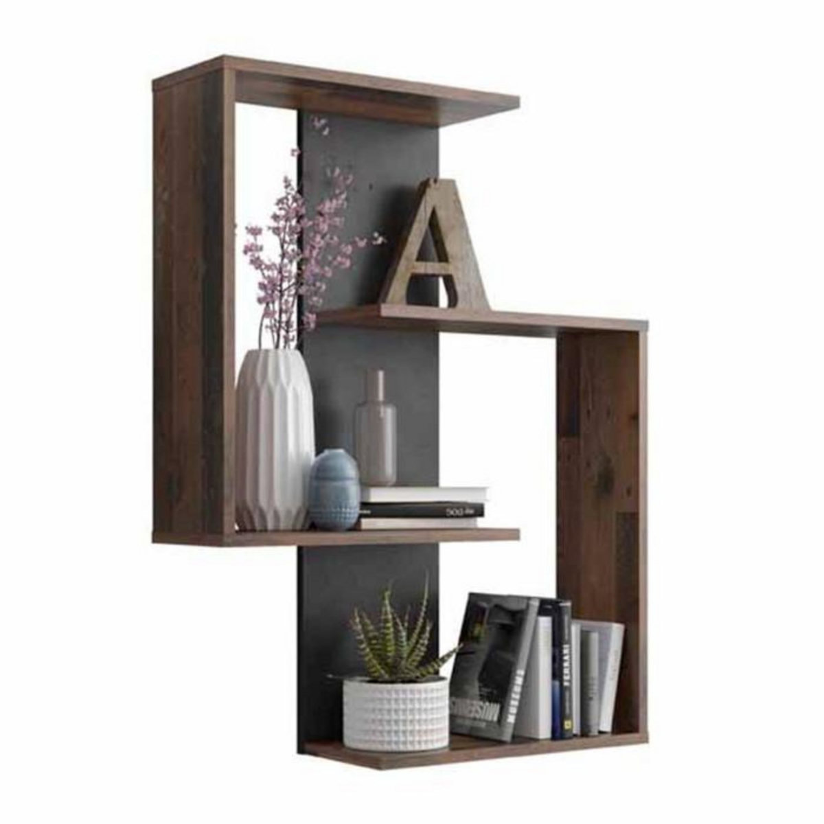 Paris Prix Étagère Murale Design  Takret  77cm Naturel