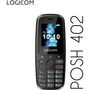 Voir la diapositive 4 : Logicom Téléphone portable Posh 402 Noir 4G