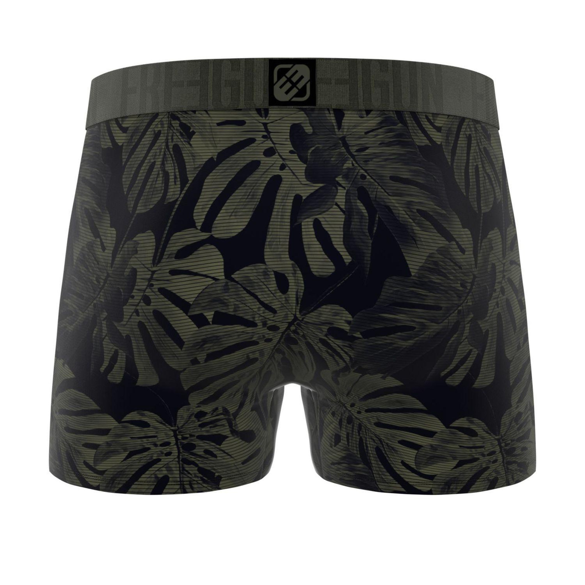 Voir la diapositive 6 : FREEGUN Lot de 3 boxers homme Flowers