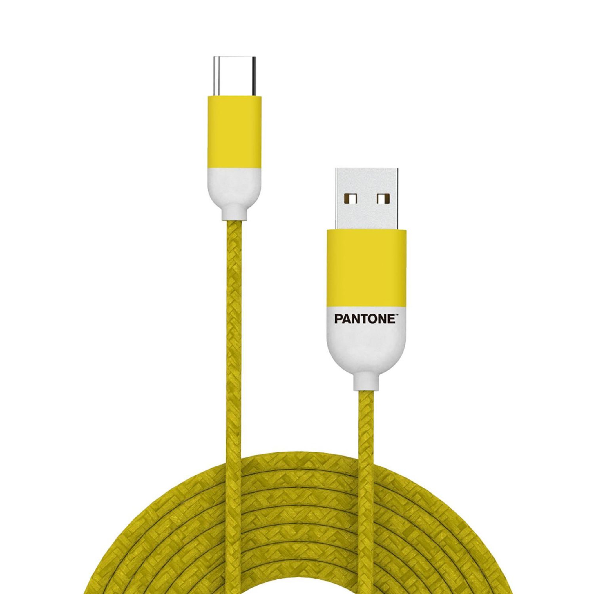 CELLY Celly PT-TC001-5Y câble USB 1,5 m USB 2.0 USB A USB C Jaune