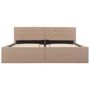Voir la diapositive 4 : VIDAXL Cadre de lit avec rangement hydraulique Similicuir 160x200 cm
