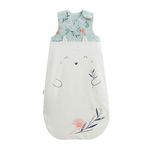 Petit Béguin Gigoteuse TOG2 en velours Dina. Coloris disponibles : Beige