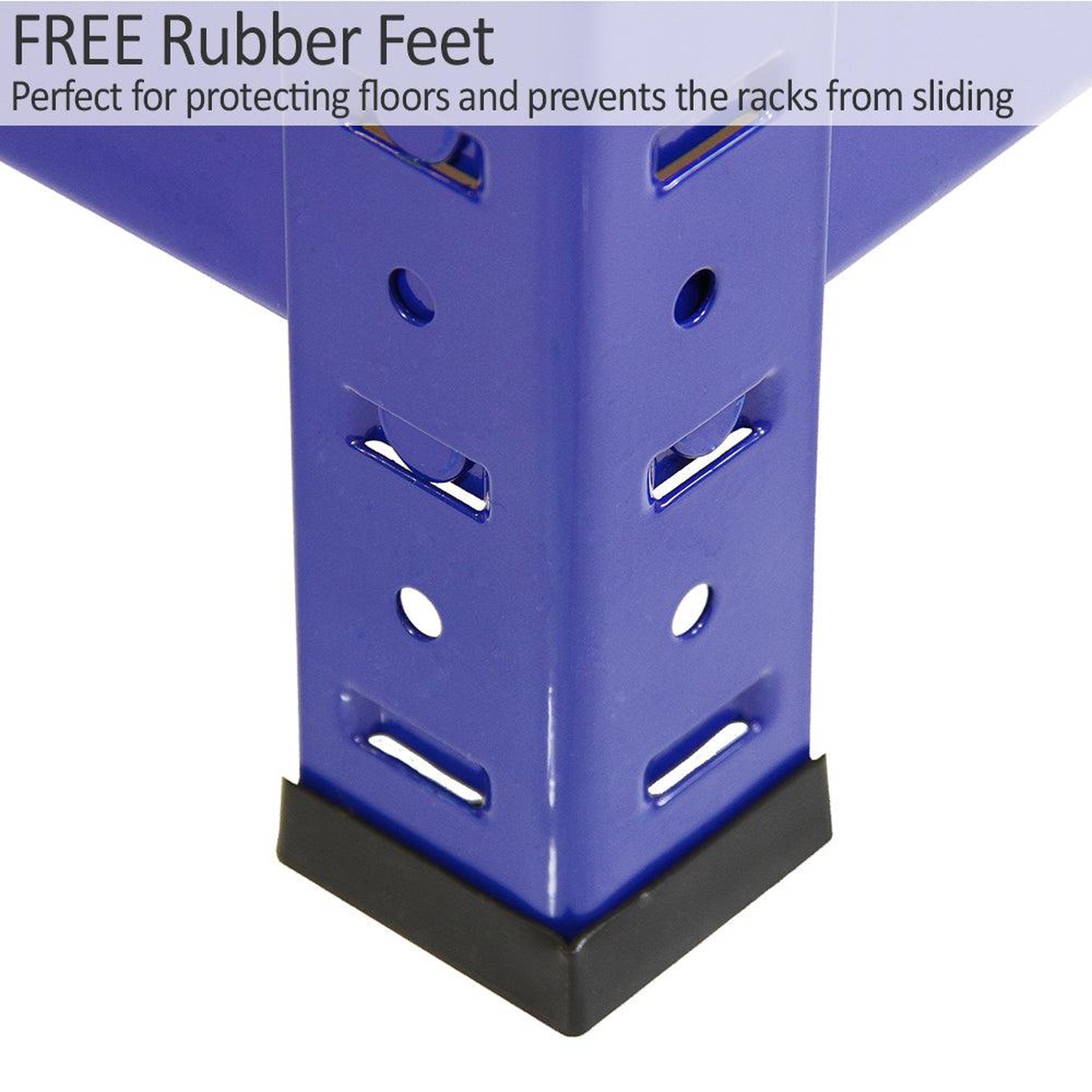 Voir la diapositive 5 : MONSTER RACKING 10 rayonnages t-rax en acier bleu 90cm x 45cm x 182,5cm