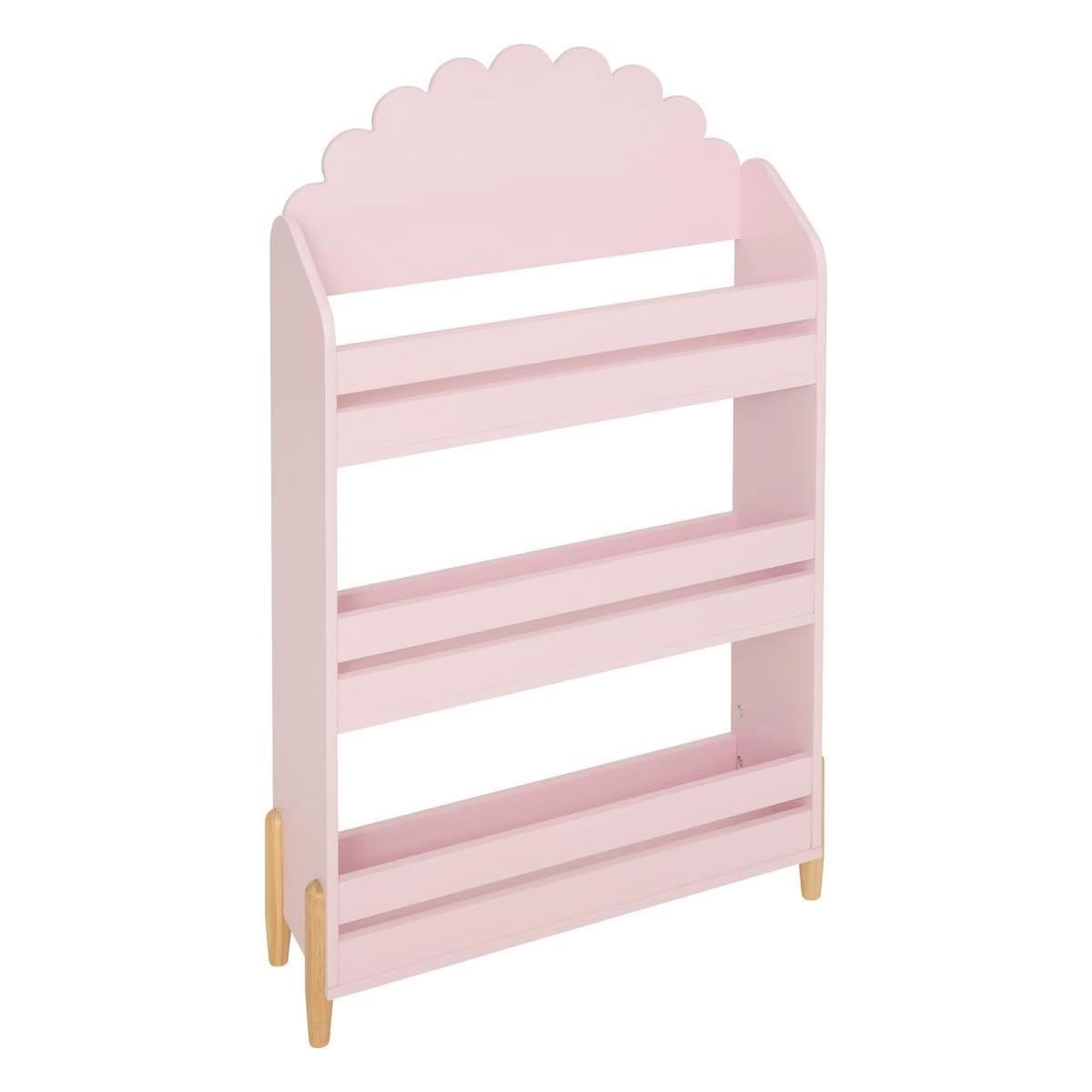Voir la diapositive 1 : Atmosphera Kids Bibliothèque enfant  douceur  100cm rose