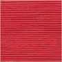 RICO DESIGN Pelote de coton - Rouge - 57,5 m