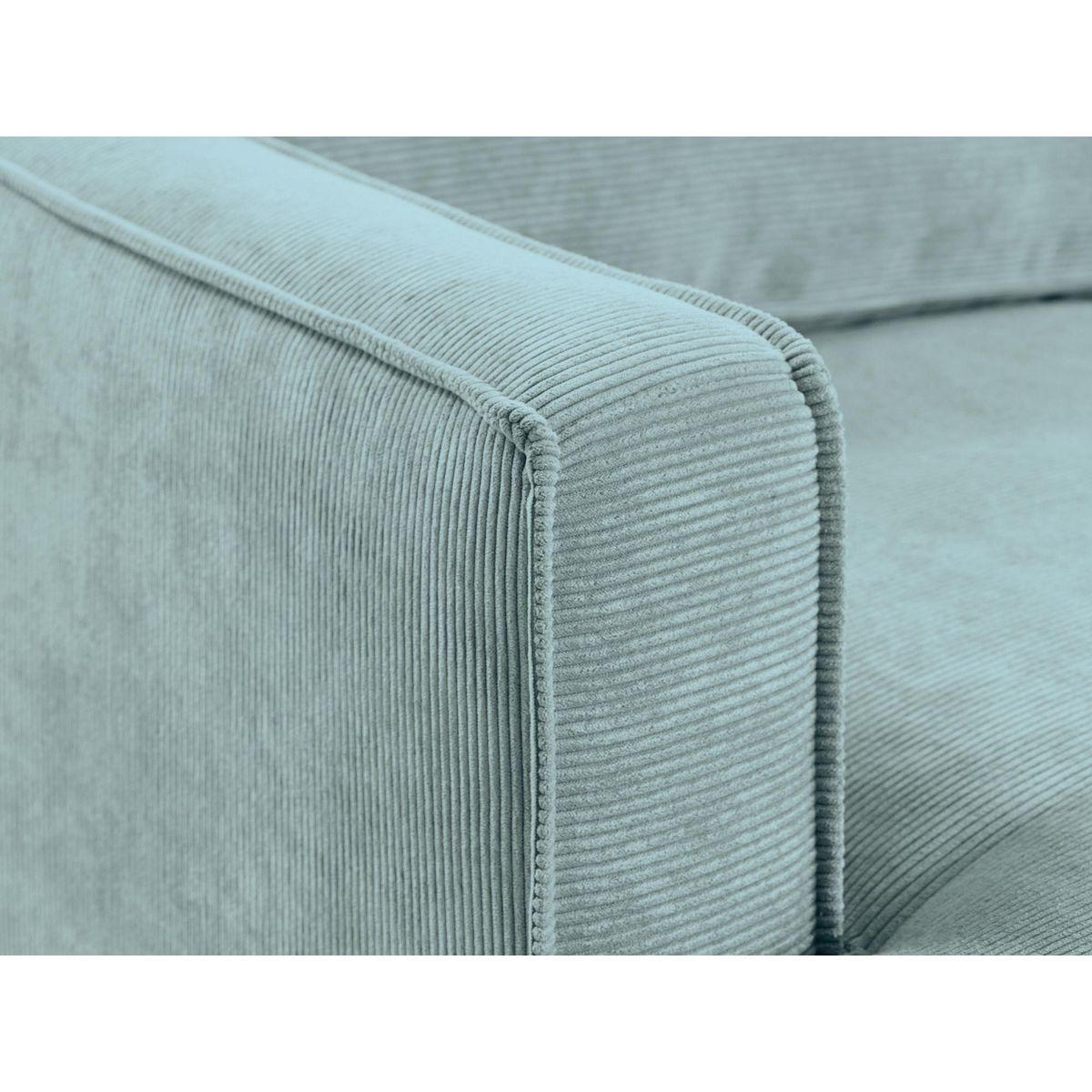 LISA DESIGN Jake - canapé d'angle droit - convertible - 5 places - en velours côtelé