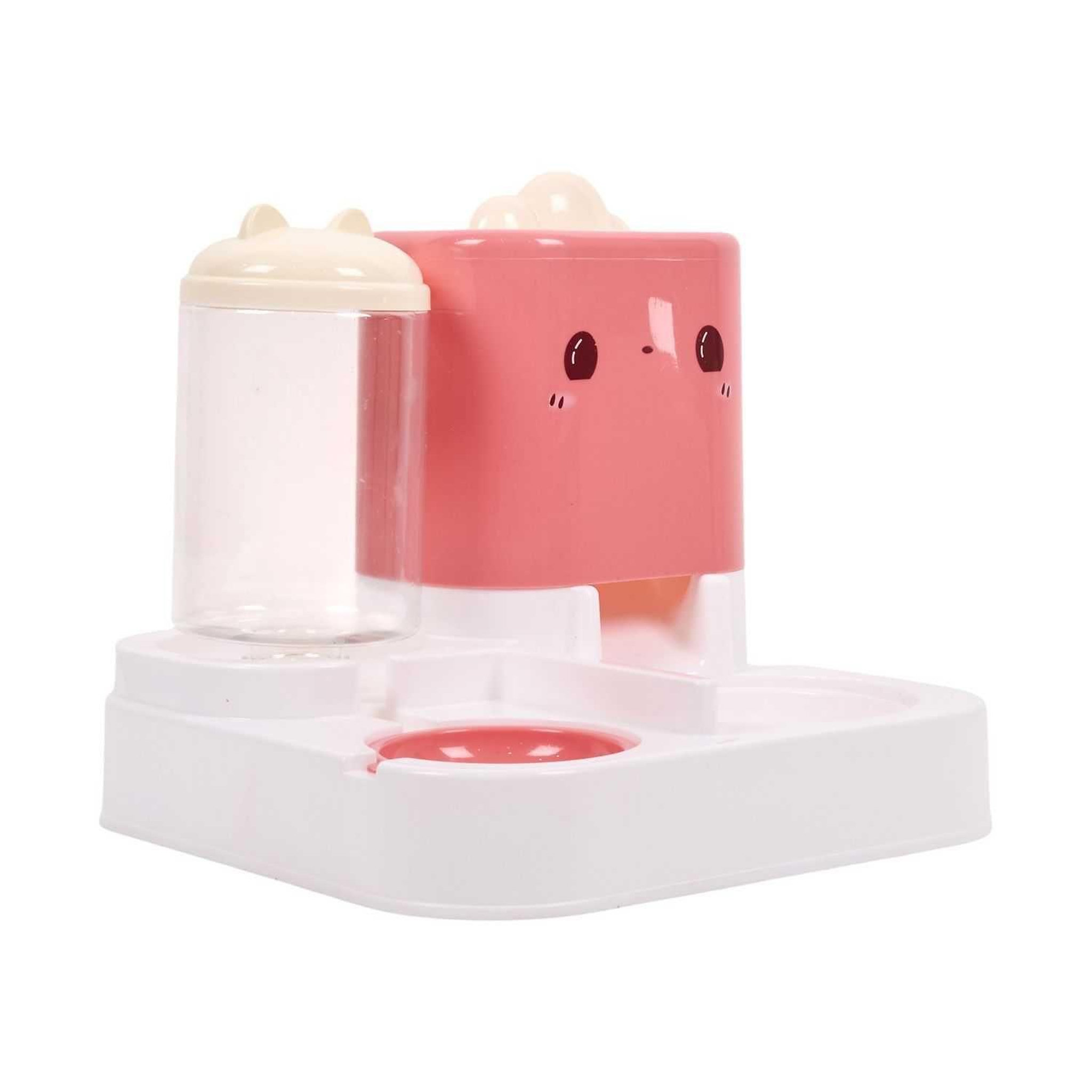 Voir la diapositive 3 : The concept Factory Distributeur d'eau et de croquettes pour chien et chat kawai
