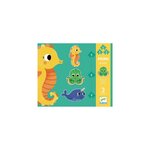 Djeco Primo Puzzle evolutif Dans la mer
