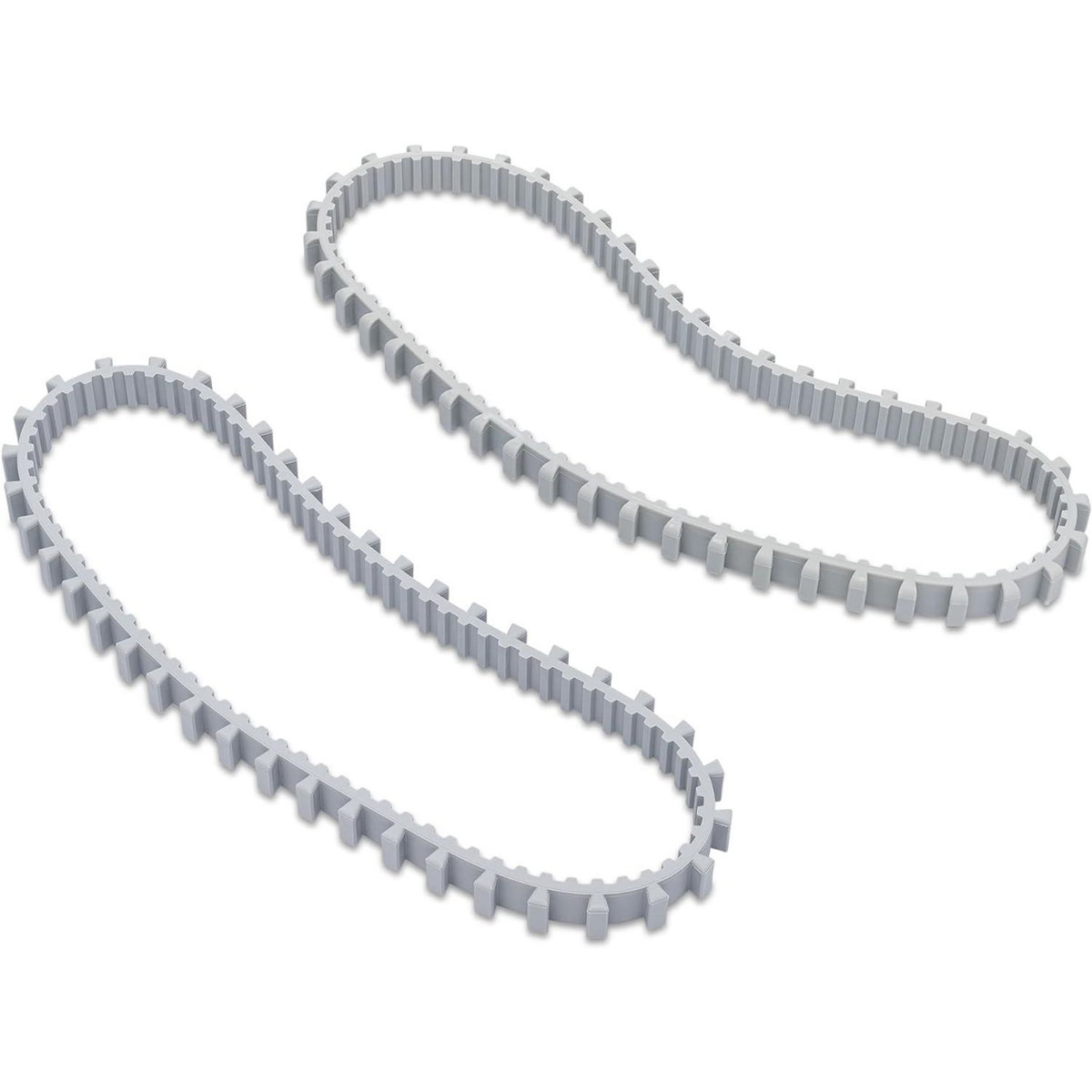 Dolphin Lot de 2 chenilles d'entrainement grises pour robot dolphin - 9985006-r2