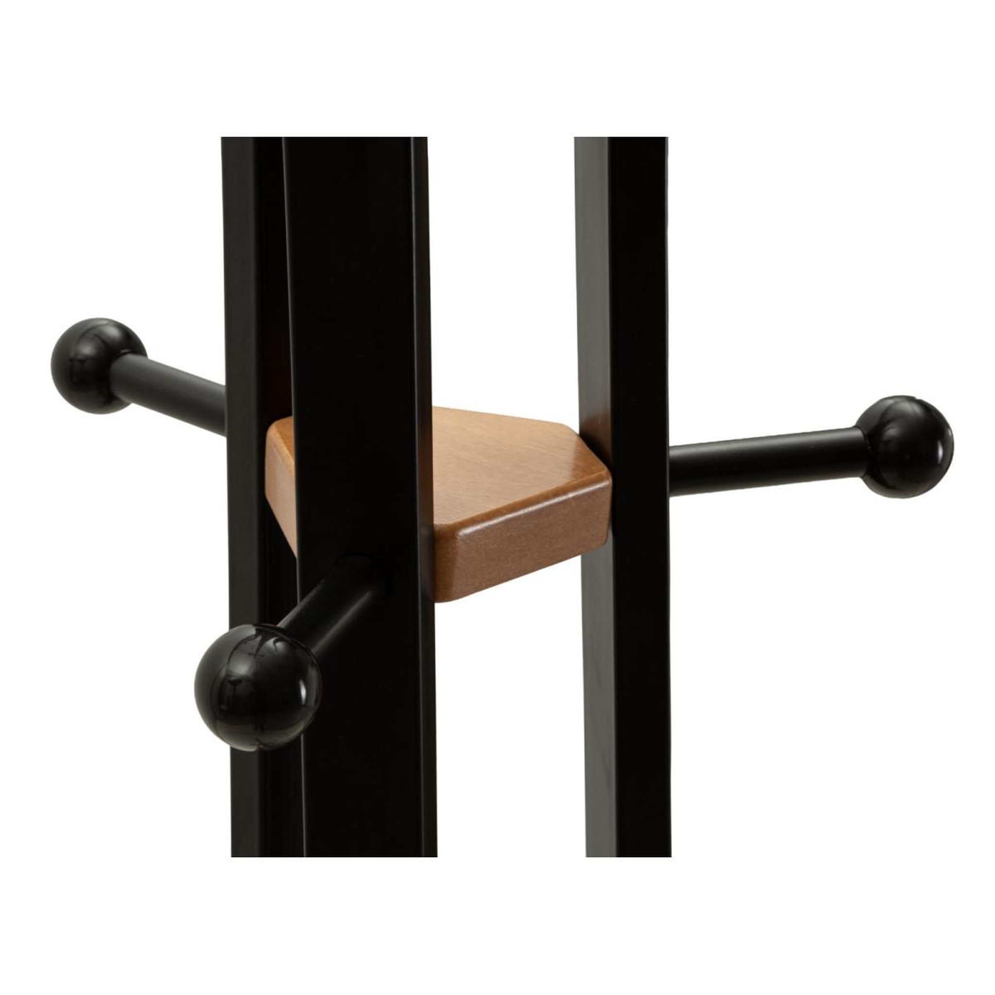 Voir la diapositive 2 : Paris Prix Porte-manteau en métal  x  183cm noir
