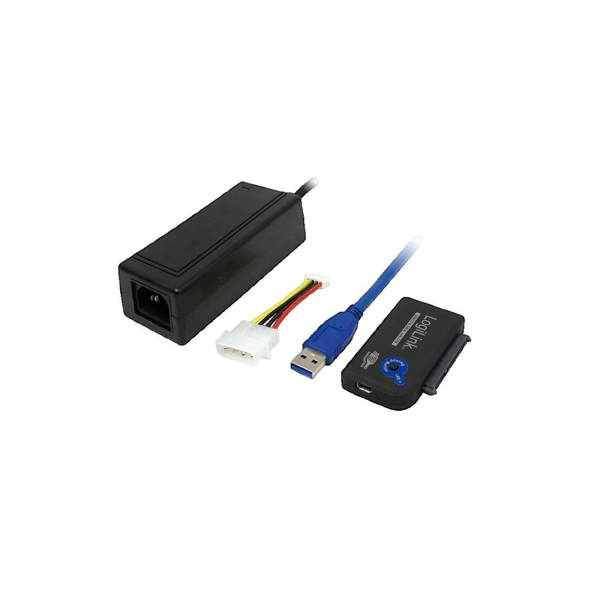 LOGILINK Station d'accueil de stockage Logilink USB 3.2 Gen 1 Type-A compatible disques 1.8, 2.5 et 3.5 pouces