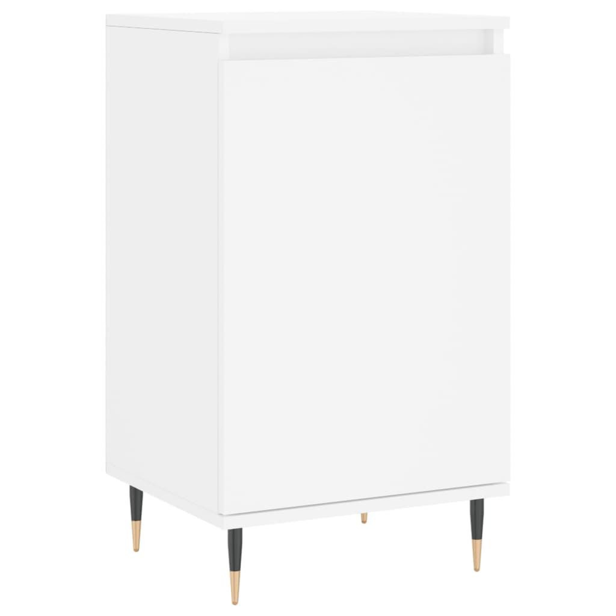 Voir la diapositive 5 : VIDAXL Buffets 2 pcs blanc 40x35x70 cm bois d'ingenierie