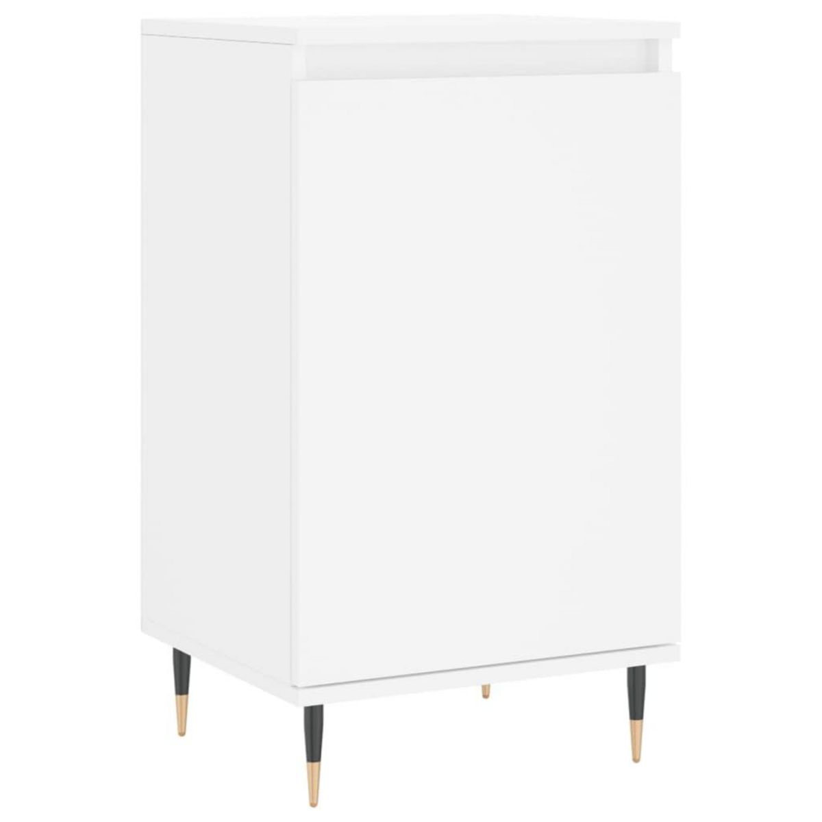 VIDAXL Buffets 2 pcs blanc 40x35x70 cm bois d'ingenierie