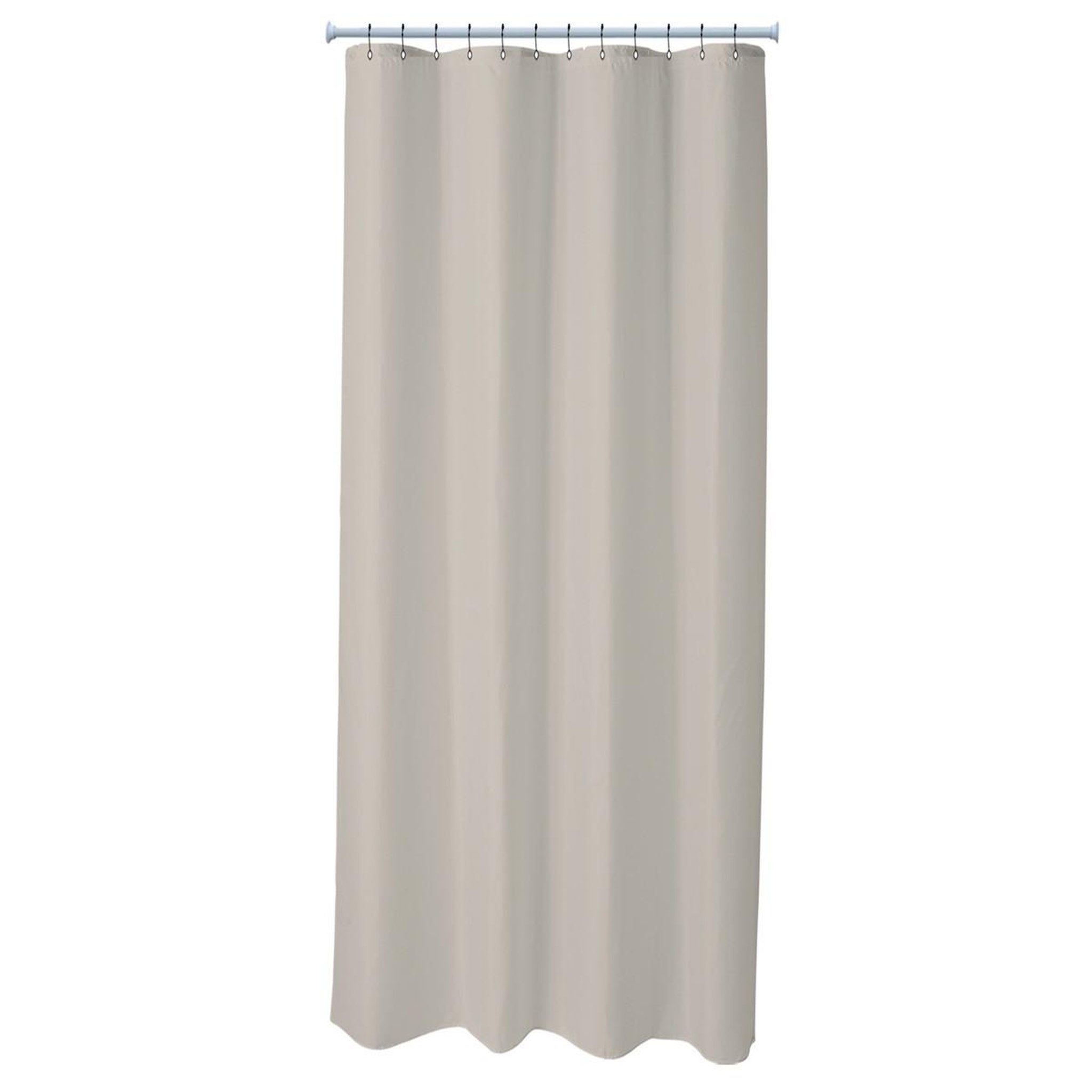Voir la diapositive 1 : GUY LEVASSEUR Rideau de douche uni en polyester essentiel