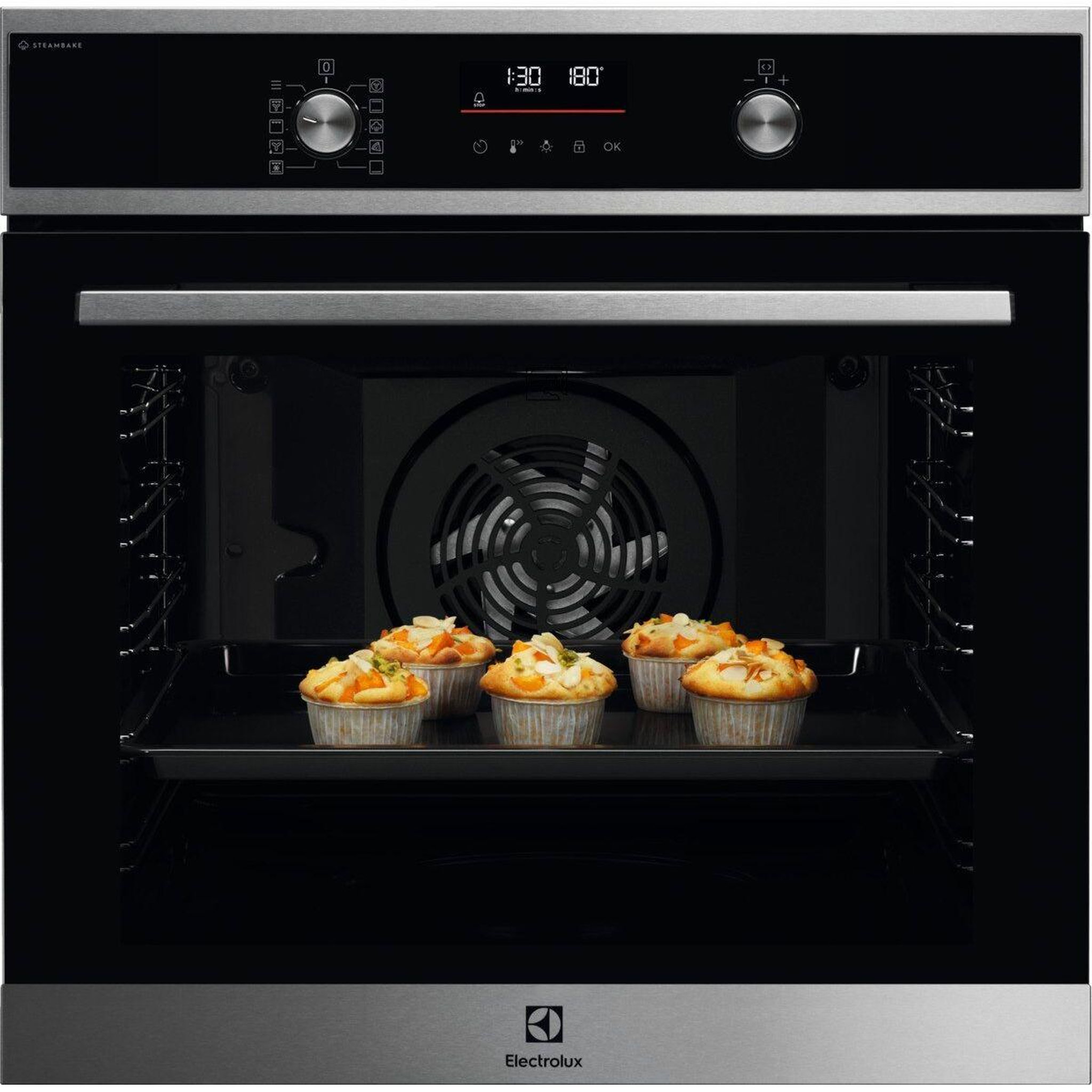 ELECTROLUX Four encastrable eod6p46x pyrolyse chaleur tournante et vapeur steambake 72l