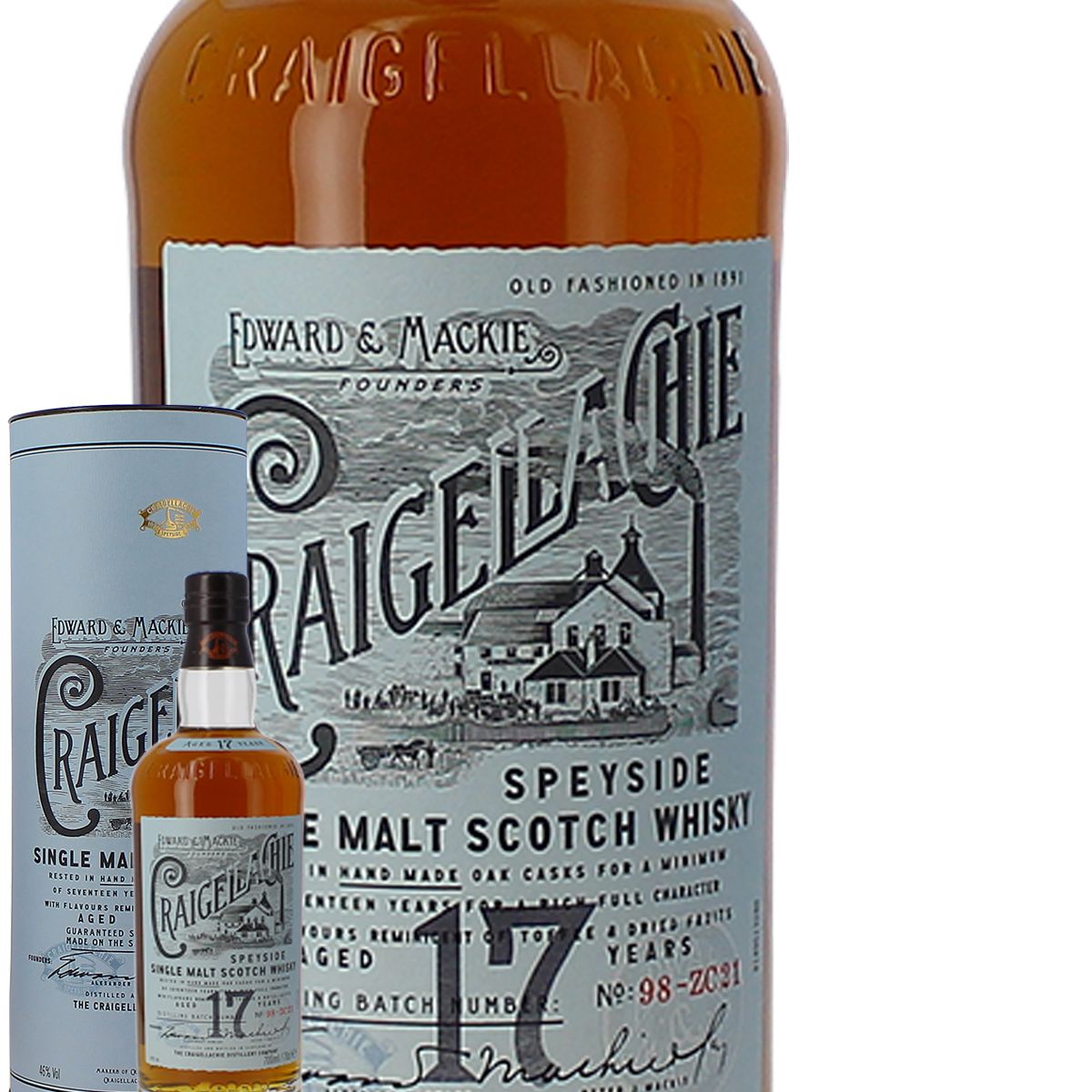 Craigellachie Whisky Craigellachie 17 ans avec étui 46%