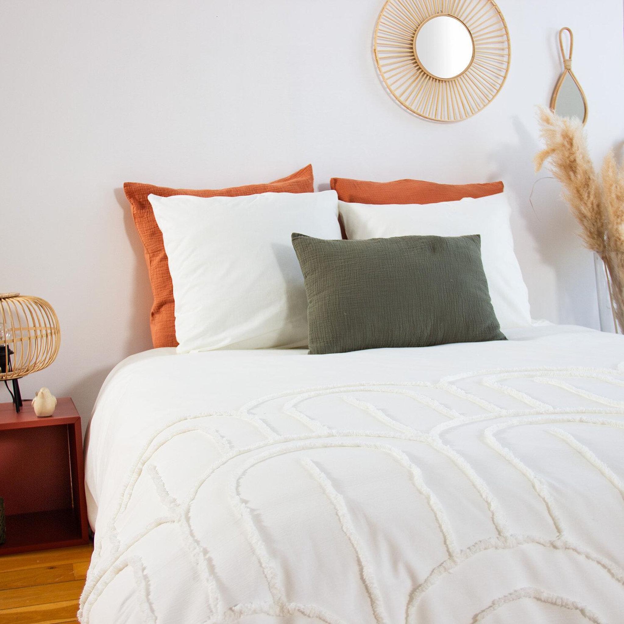 Voir la diapositive 3 : Home collection Parure de couette better coton lave far