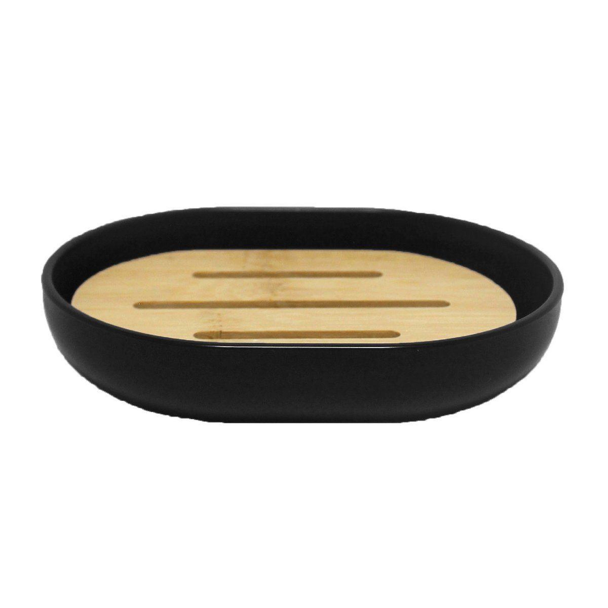 Douceur d'Intérieur Porte savon design  smart  12cm noir