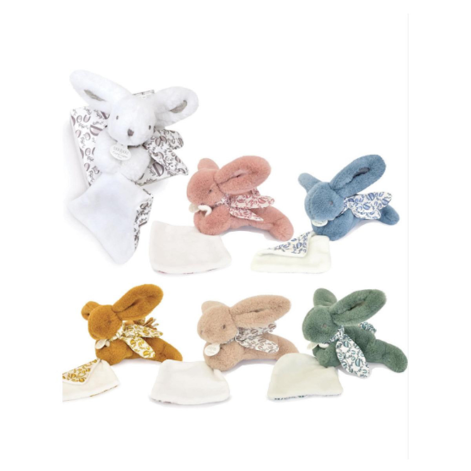 Doudou et compagnie lapin doudou pantin - vue 2