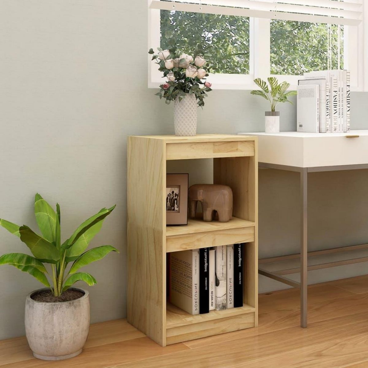 VIDAXL Bibliotheque 40x30x71,5 cm Bois de pin massif