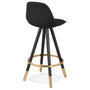 Voir la diapositive 4 : Paris Prix Tabouret de Bar Design  Ratima  87cm Noir & Or