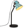Voir la diapositive 1 : VIDAXL Lampe de bureau 25 W bleu delave 17x17x60 cm E27