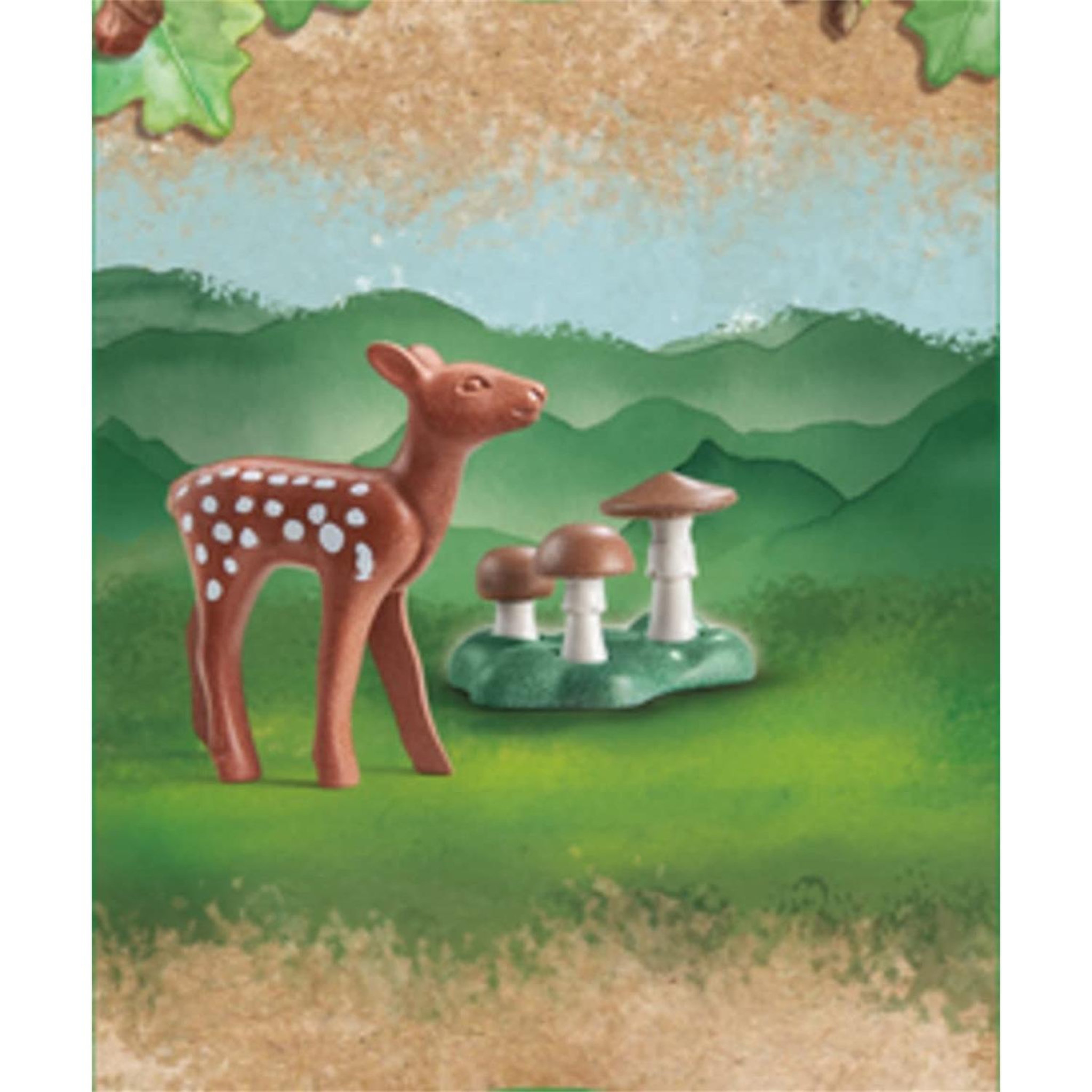 Voir la diapositive 2 : PLAYMOBIL Playmobil Wiltopia Faon