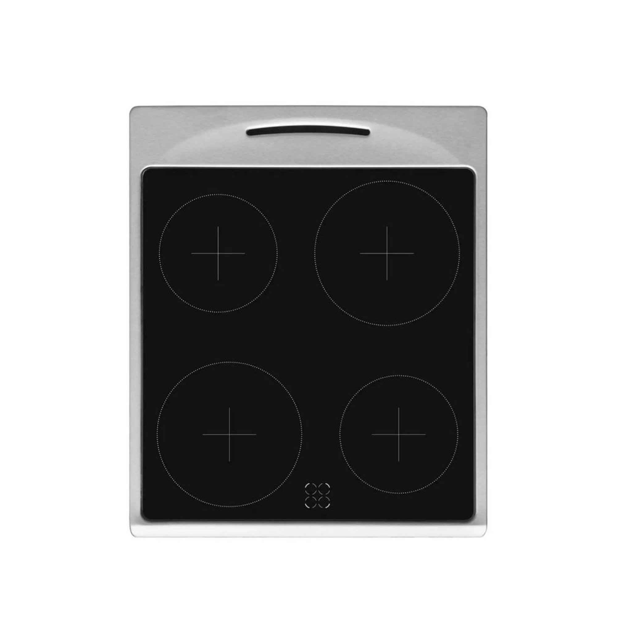 Voir la diapositive 3 : Fagor Cuisinière vitrocéramique 62l 4 feux silver - facv203s
