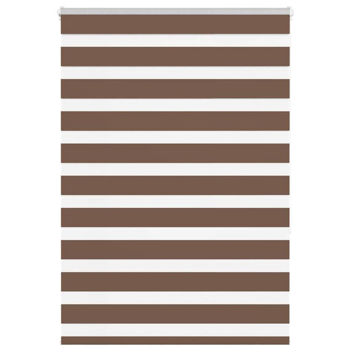 VIDAXL Store zebre marron 105x150cm largeur du tissu 100,9cm polyester