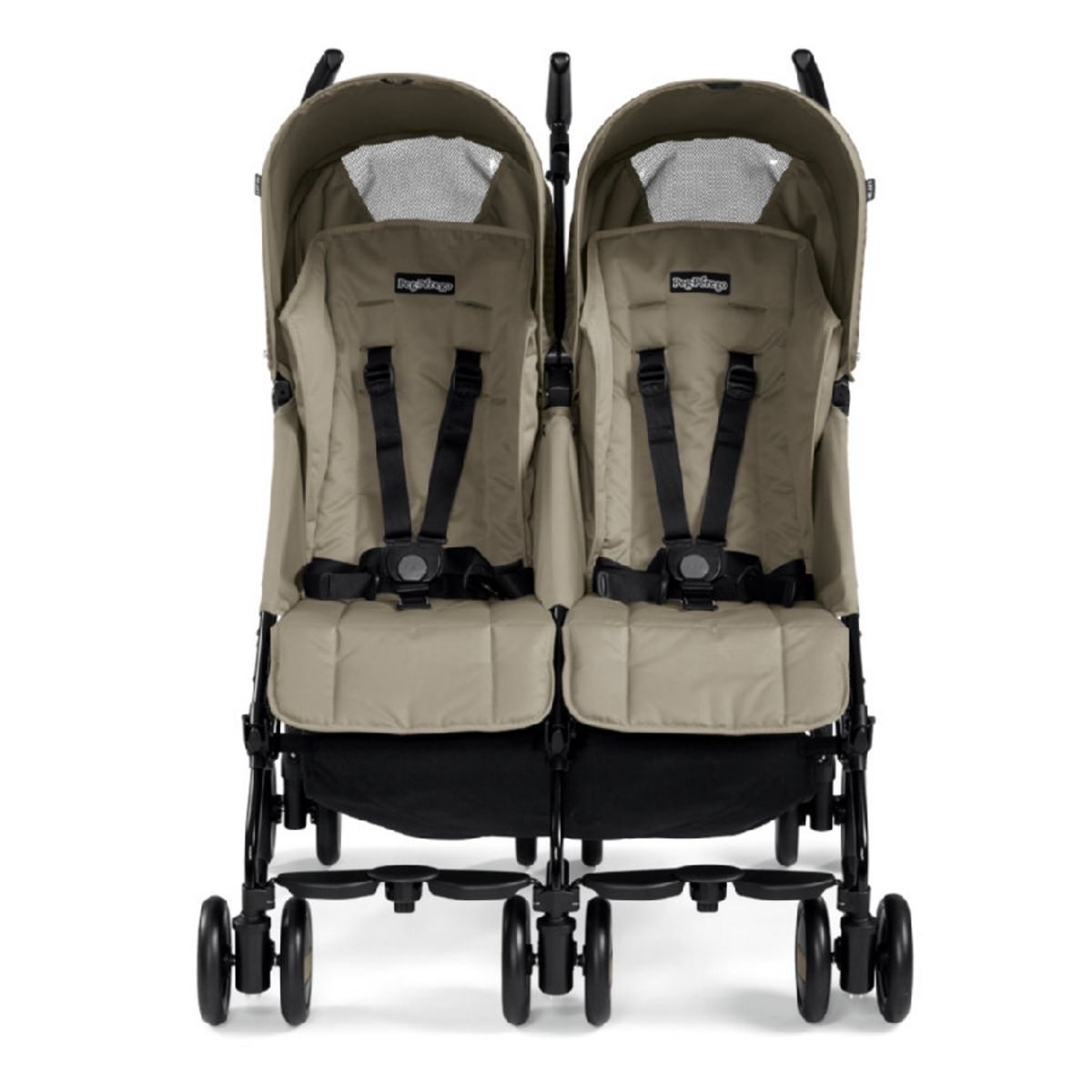 PEG PEREGO Poussette double Pliko Mini Twin - Geo Beige