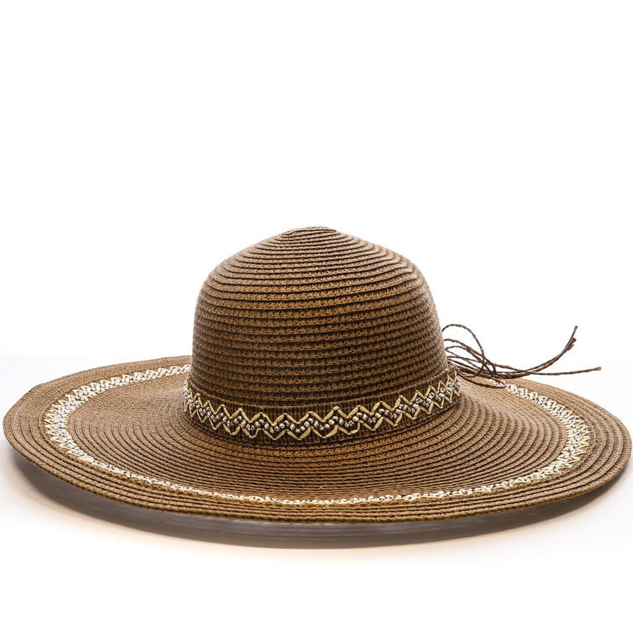 Voir la diapositive 2 : Vero Moda Chapeaux marron via lorenzo capeline chocolat [6a34ead31705a]