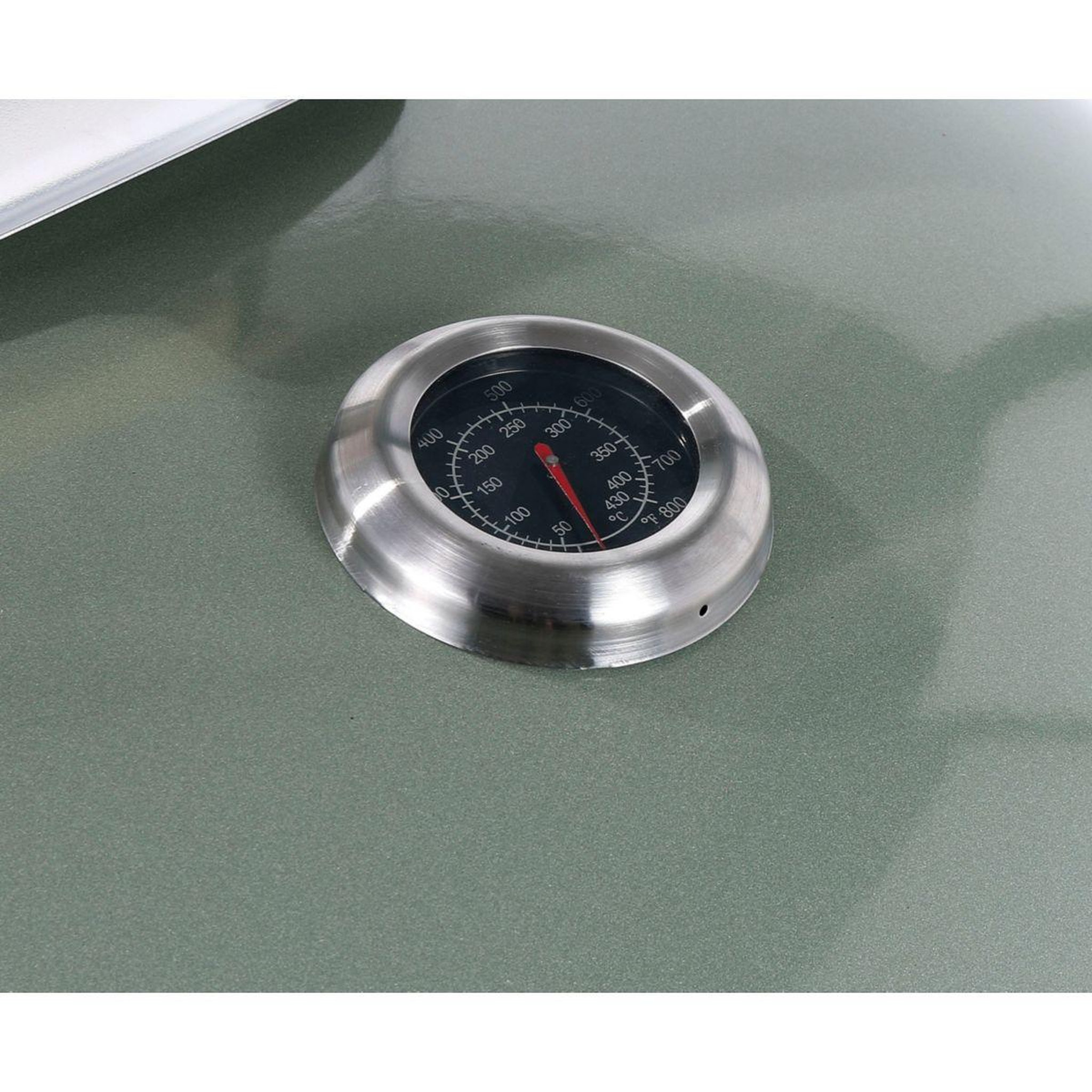 Voir la diapositive 3 : ESSENTIEL B Barbecue charbon ebck1 vert sur pieds  55 cm