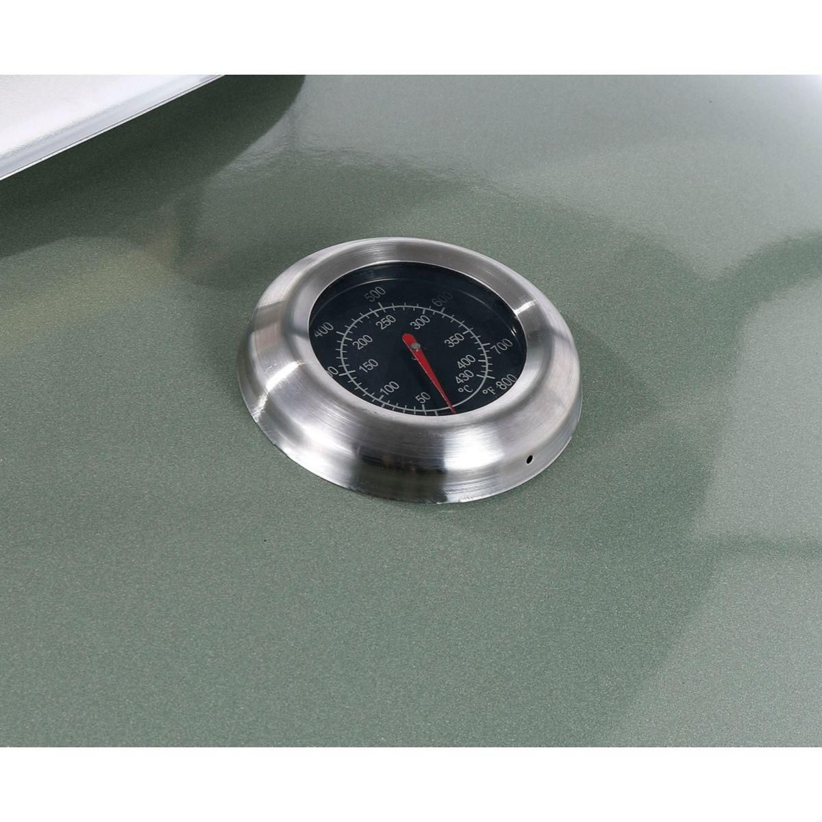 ESSENTIEL B Barbecue charbon EBCK1 vert sur pieds  55 cm