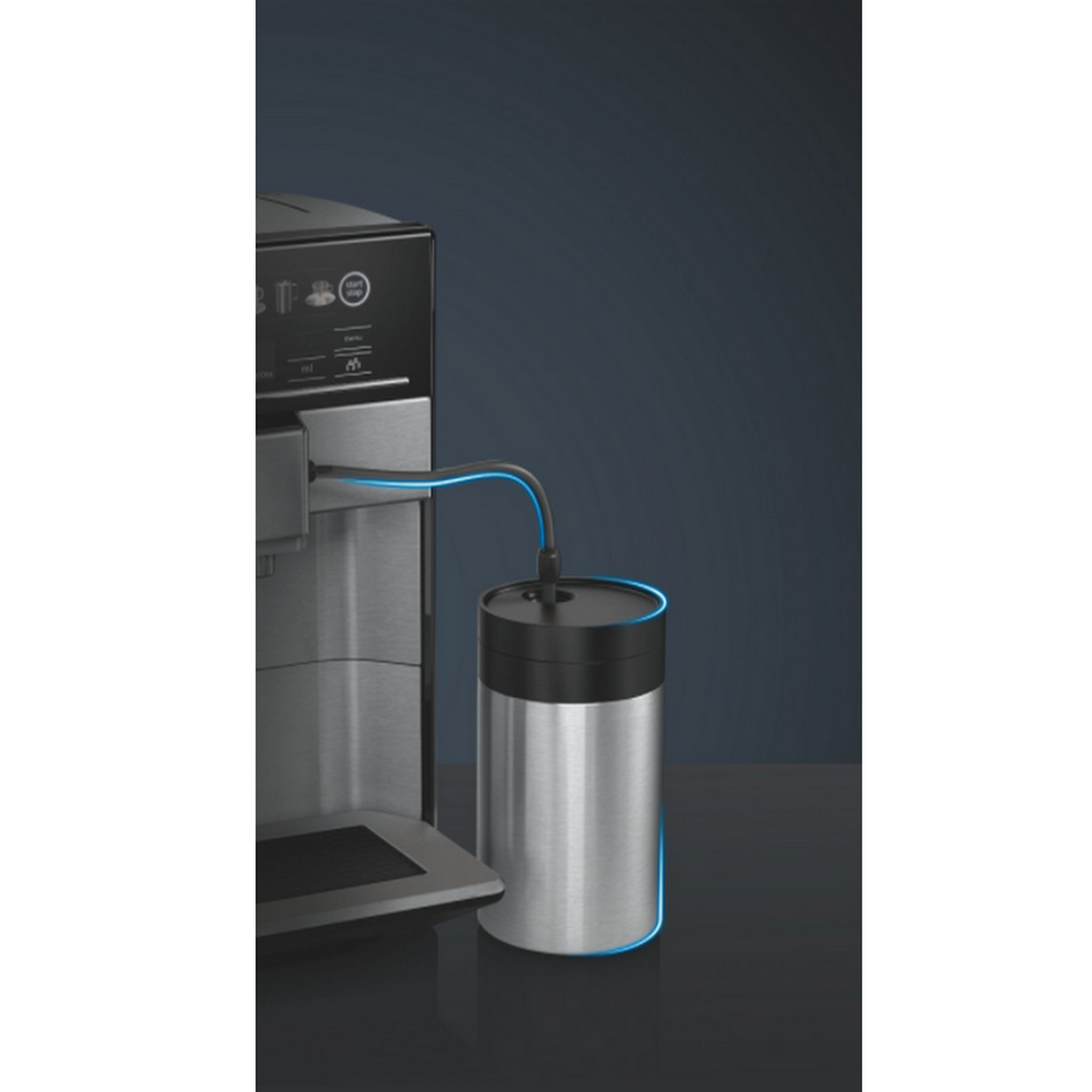 Voir la diapositive 3 : Siemens Réservoir à lait 10cm pour robot café - tz80009n