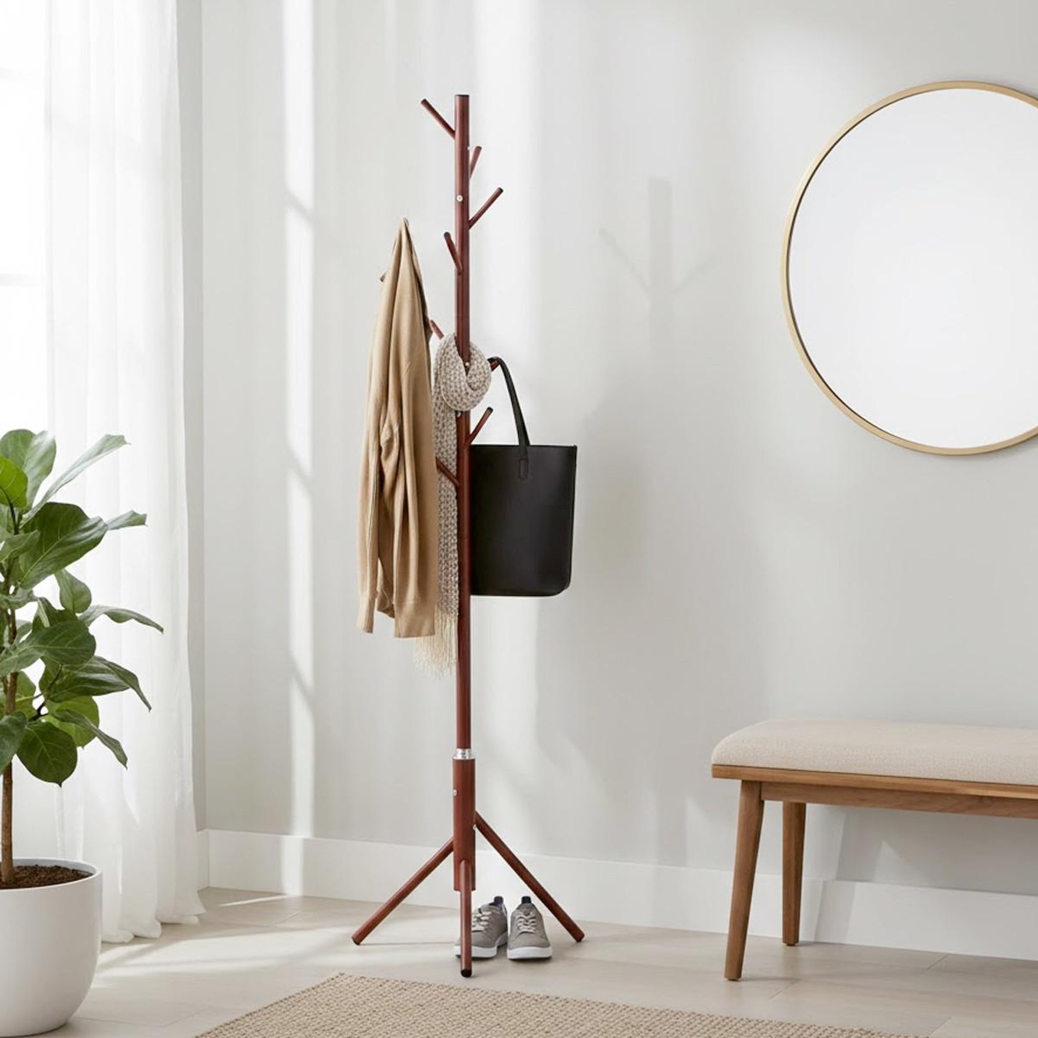 Voir la diapositive 3 : Paris Prix Porte-manteau design  nadia  173cm rouge