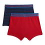 Voir la diapositive 2 : INEXTENSO Lot de 2 boxers fantaisies garçon