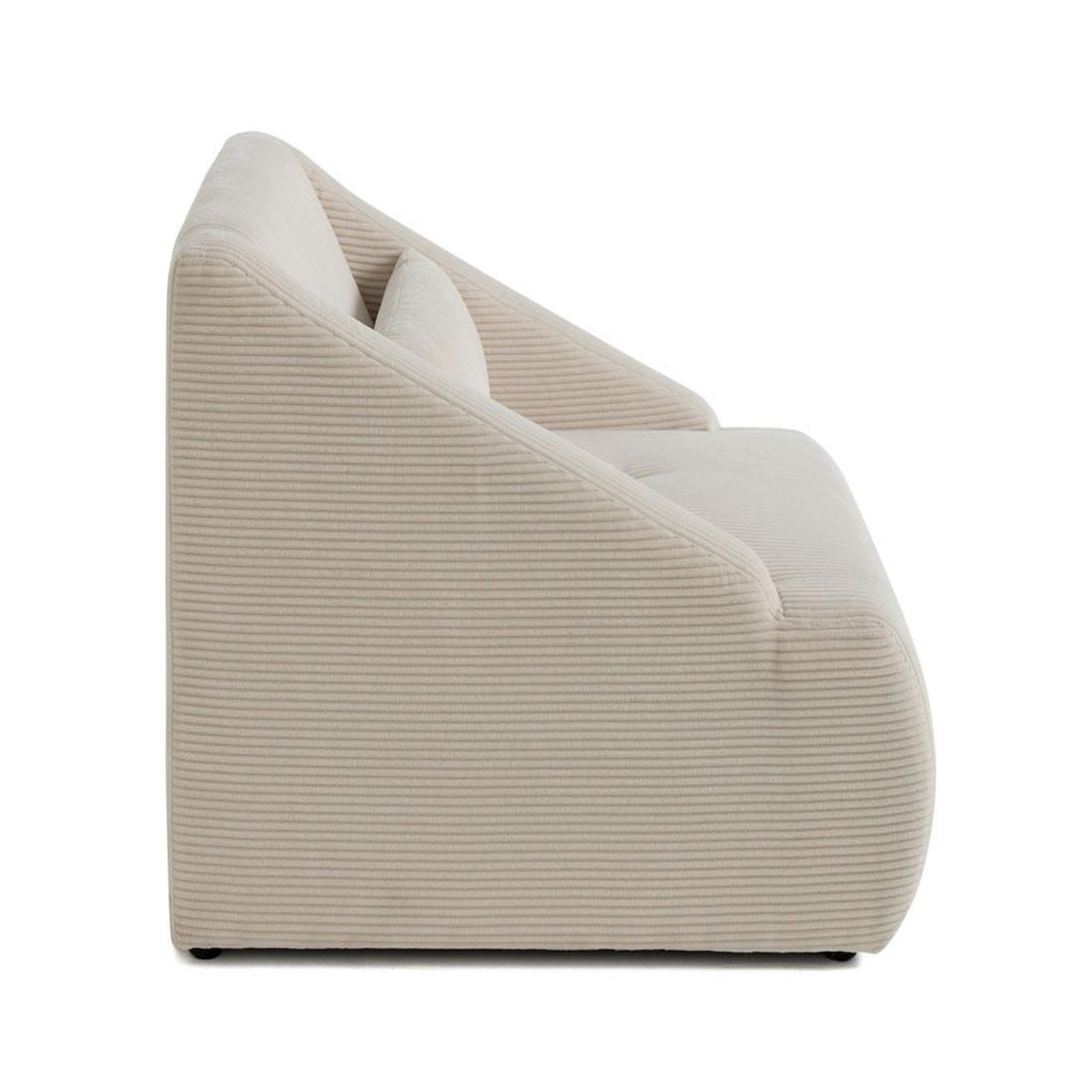 Voir la diapositive 5 : LISA DESIGN Onyx - fauteuil - en velours côtelé