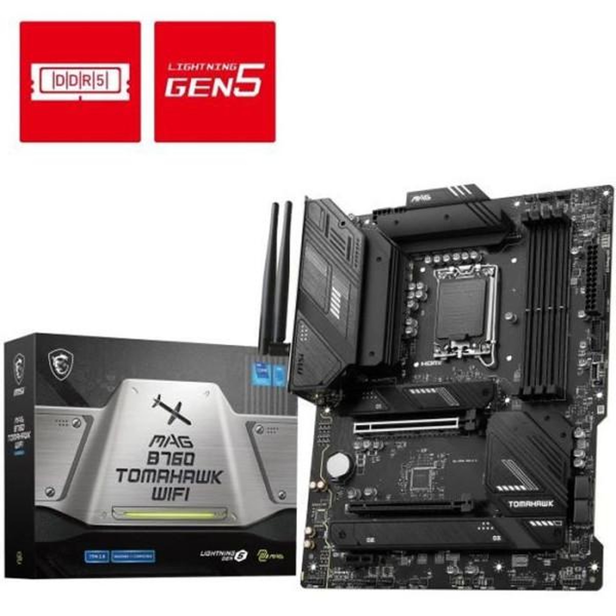 MSI Carte mere - MSI - MAG B760 TOMAHAWK WIFI